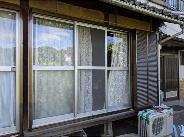 建具枠　取付　施工後